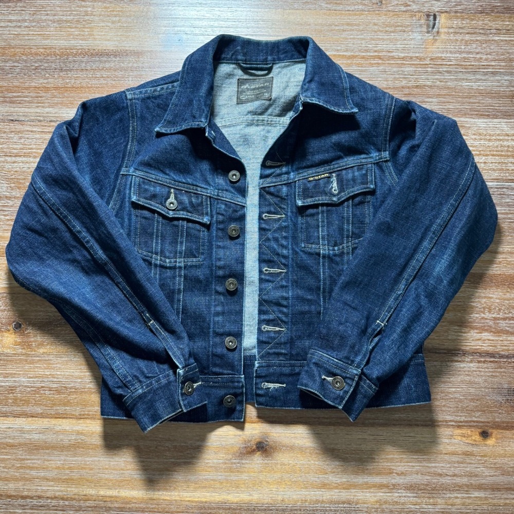G-Star Women Blue Jacket Tailor Jacket Size 36